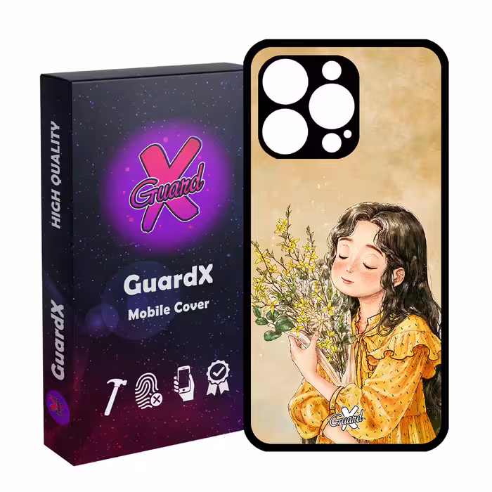 کاور گارد ایکس طرح دختر مدل Glass10232 مناسب برای گوشی موبایل اپل iPhone 13 Pro