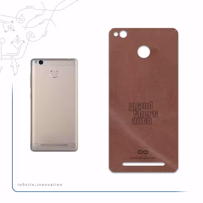 برچسب پوششی ماهوت مدل MNL-GTA مناسب برای گوشی موبایل شیائومی Redmi 3 Pro