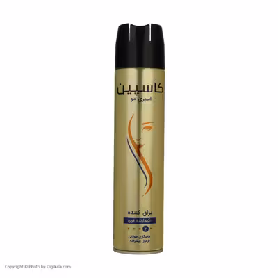 اسپری مو براق کننده کاسپین مدل Glossy حجم 250 میلی لیتر