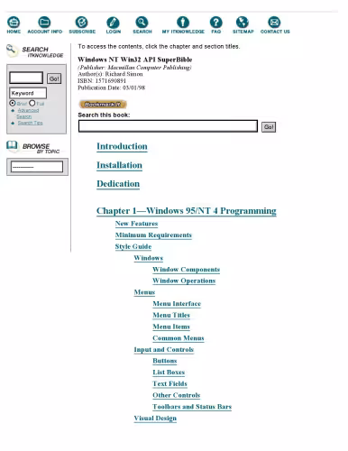 خرید و دانلود نسخه کامل کتاب Windows NT Win32 API SuperBible