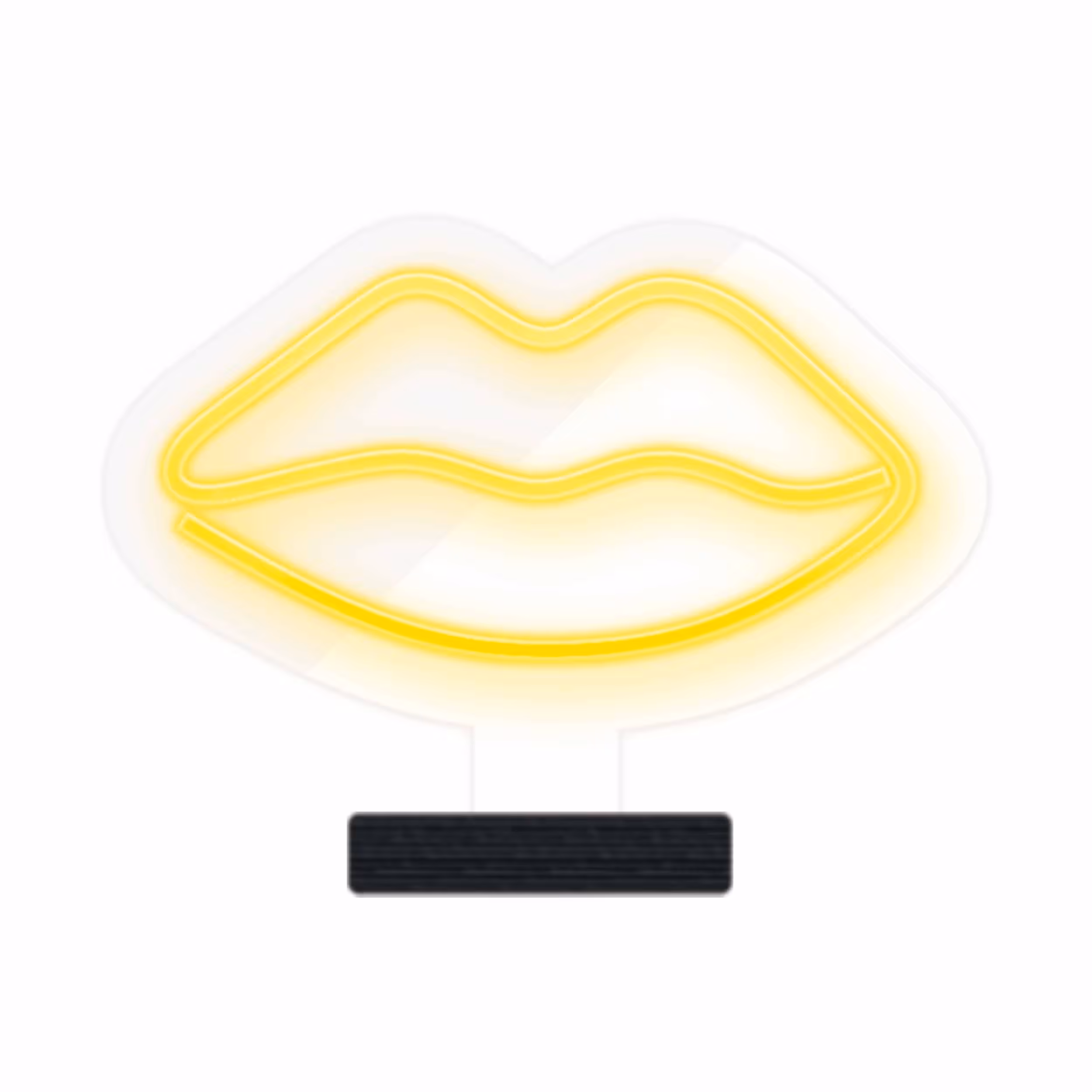 چراغ رومیزی مدل LIP-GL_YL-GLASS