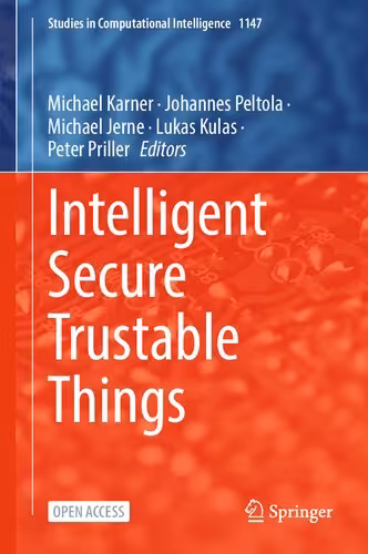 خرید و دانلود نسخه کامل کتاب Intelligent Secure Trustable Things