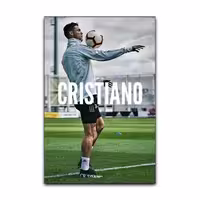 تابلو شاسی گوفی مدل کریستیانو رونالدو طرح CR7 Cristiano Ronaldo کد BALL25 | دنیای قاب