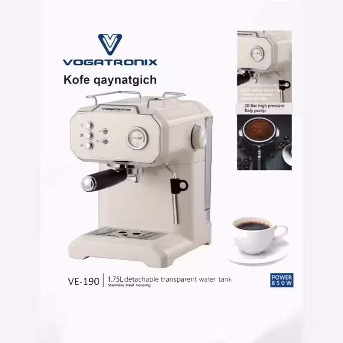 اسپرسوساز ووگاتی مدل VE-190