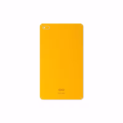 برچسب پوششی ماهوت مدل Matte-Deep-Mustard مناسب برای تبلت لنوو E7