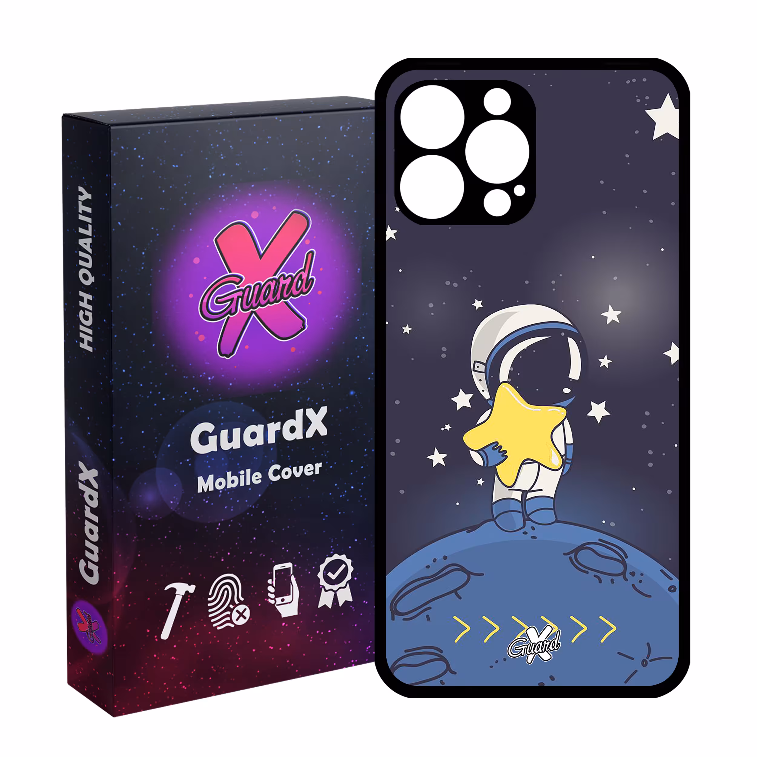 کاور گارد ایکس طرح Galaxy مدل Glass10004 مناسب برای گوشی موبایل اپل iPhone 13 Pro Max