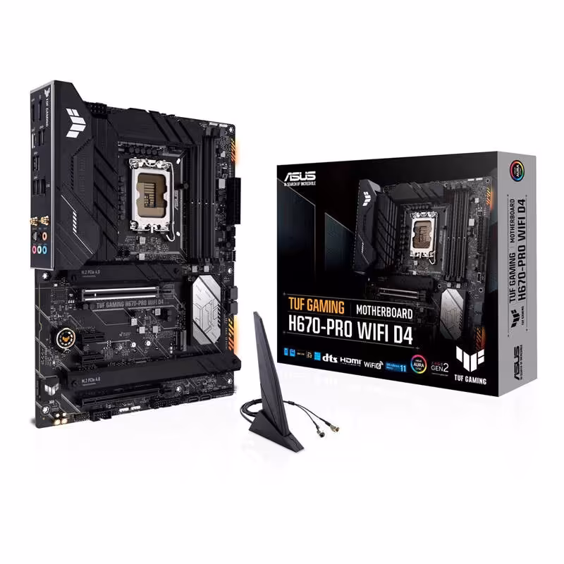مادربرد گیمینگ ایسوس ASUS TUF H670-Pro WiFi D4 LGA 1700