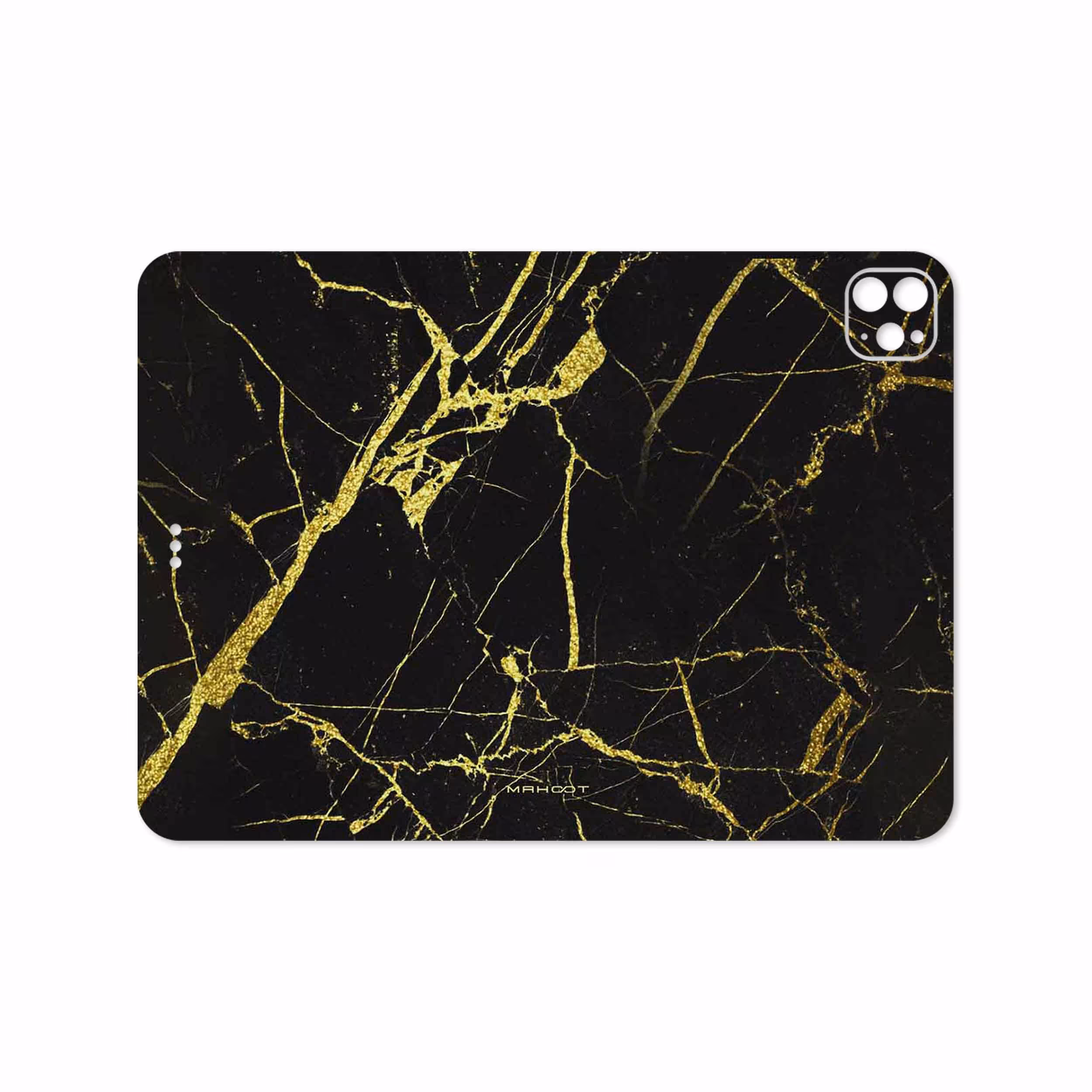 برچسب پوششی ماهوت مدل Graphite-Gold-Marble مناسب برای تبلت اپل iPad Pro 11 (GEN 2) 2020 A2230