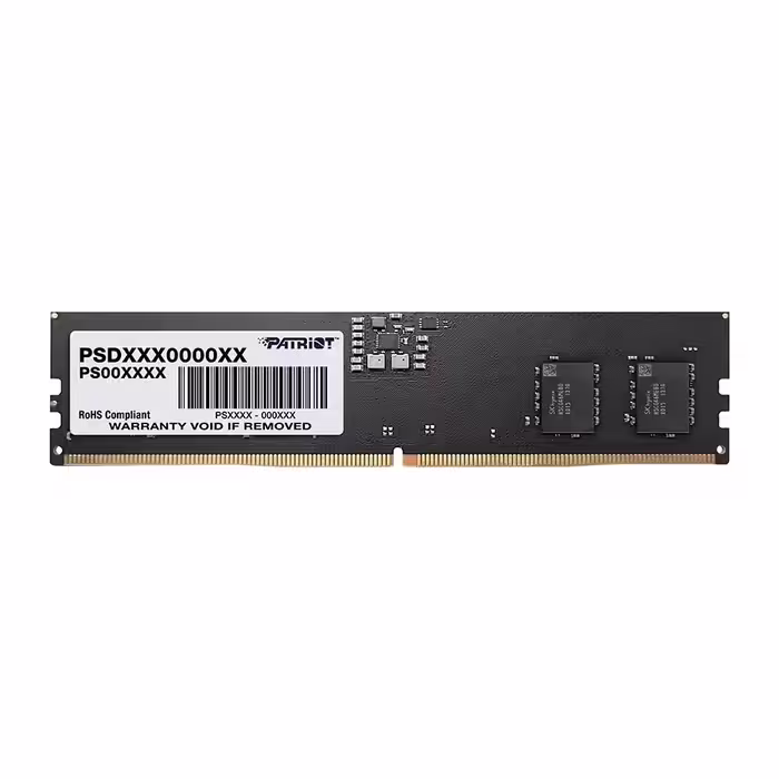 رم لپ تاپ DDR5 تک کاناله 5200 مگاهرتز CL42 پاتریوت مدل Signature Line ظرفیت 16 گیگابایت