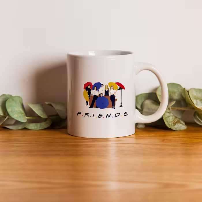 ماگ طرح friends مدل فریبرز