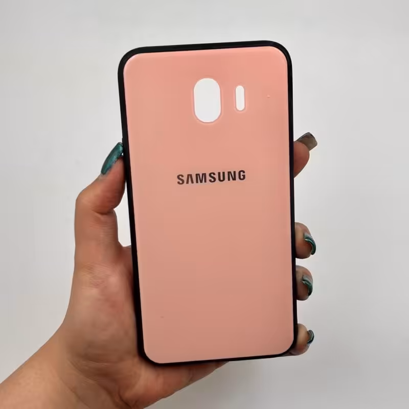 قاب گوشی Galaxy J4 2018 (J400) سامسونگ لبه ژله ای گلبهی ساده کد 28062