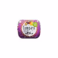 آبنبات ( خوشبو کننده دهان ) انبه و پشن فروت بدون قند کومپاس - compass