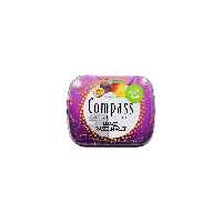 آبنبات ( خوشبو کننده دهان ) انبه و پشن فروت بدون قند کومپاس - compass