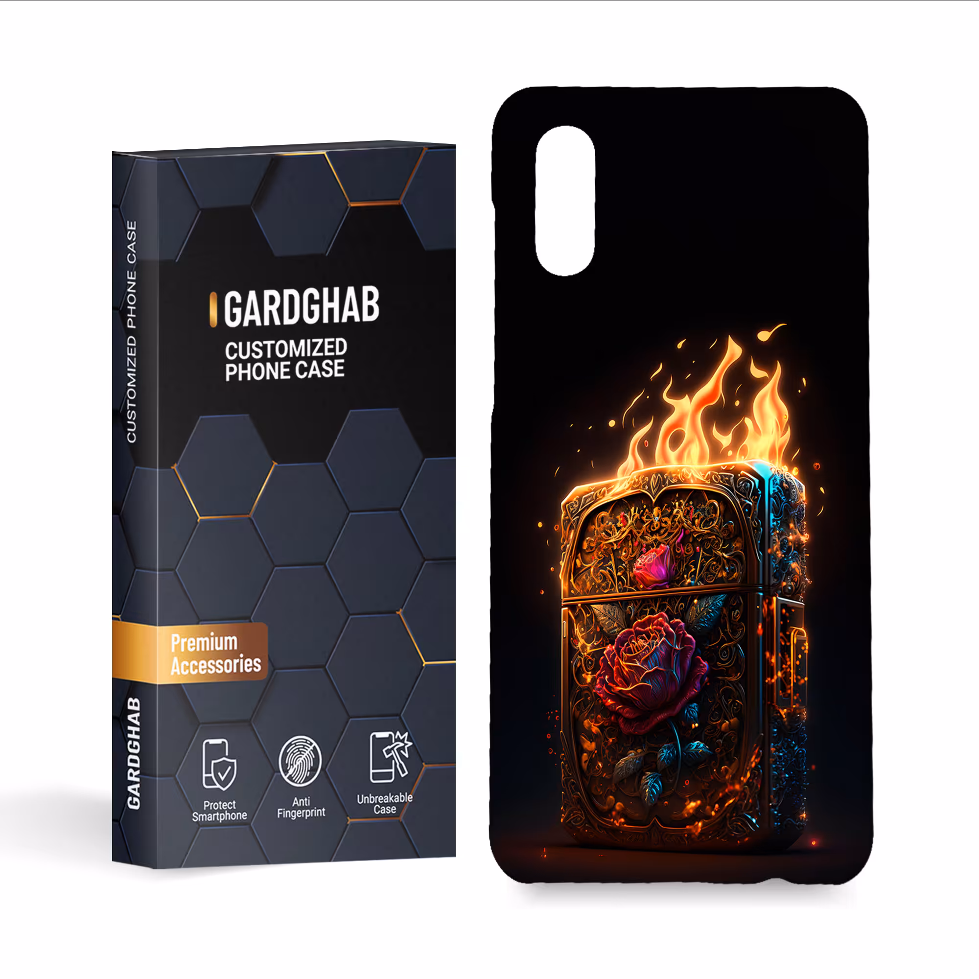 کاور گارد قاب مدل پسرانه مناسب برای گوشی موبایل سامسونگ galaxy a02