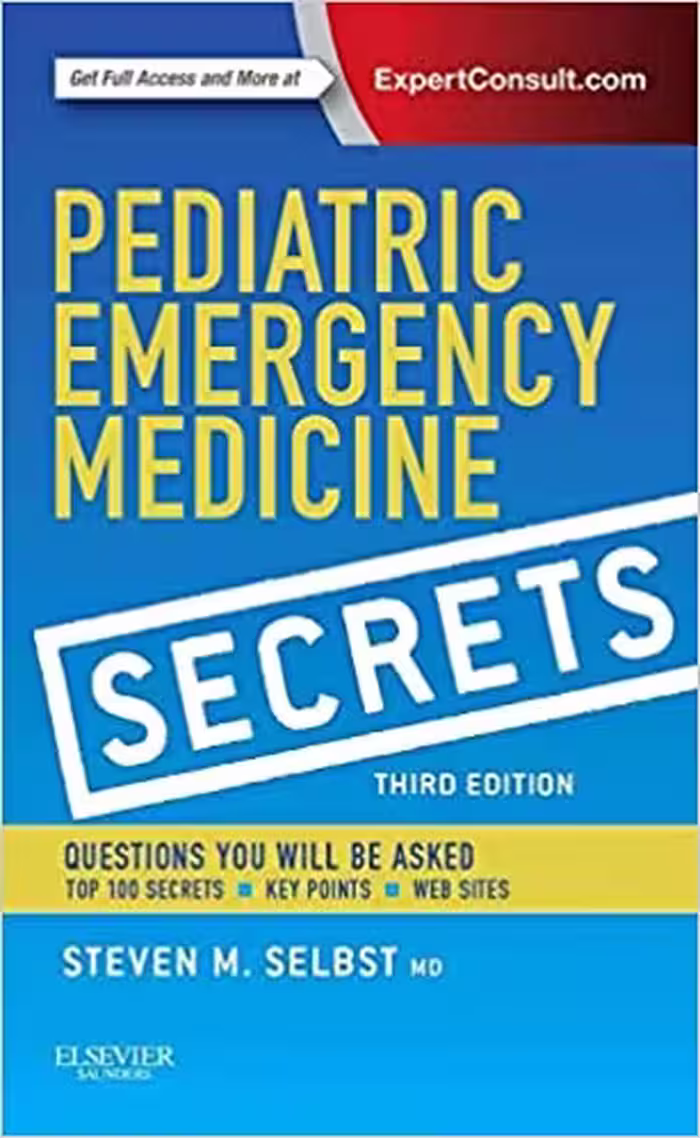 󾕇 دانلود کتاب Pediatric Emergency Medicine Secrets, 3rd ed, 2014 - دانلود کتاب های دانشگاهی