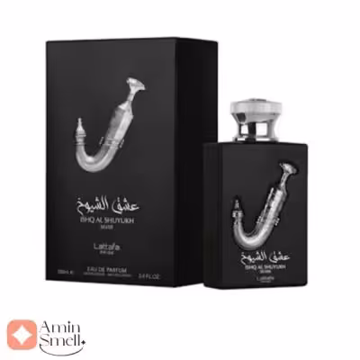 ادکلن عشق الشیوخ نقره ای لطافه پراید | Ishq al Shuyukh silver Lattafa Pride