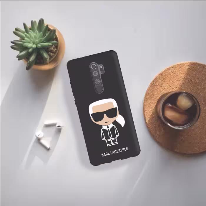کاور طرح کارل مناسب برای گوشی موبایل شیائومی redmi note 8 pro
