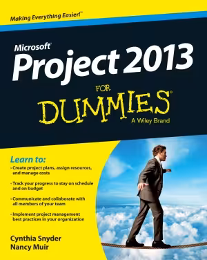 خرید و دانلود نسخه کامل کتاب Project 2013 For Dummies