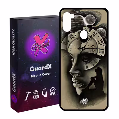 کاور گارد ایکس طرح Girl مدل Glass50353 مناسب برای گوشی موبایل سامسونگ Galaxy A11 / M11