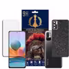 برچسب پوششی اینفینیتی مدل PRO MAX مناسب برای گوشی موبایل شیایومی REDMI NOTE 10 5G REDMI NOTE 10T به همراه محافظ صفحه نمایش