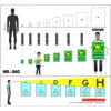  برچسب ایمنی مستر راد طرح محل تجمع ایمن مدل HSE-OSHA-0037