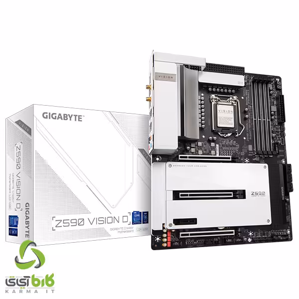 مادربرد گیگابایت Z590 VISION D - فروشگاه کارما آی‌تی