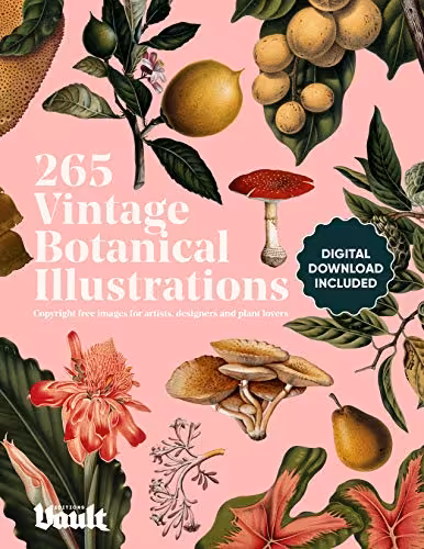 خرید و دانلود نسخه کامل کتاب Vintage Botanical Illustration: Copyright-Free s for Artists, Designers and Plant Lovers -   pdf