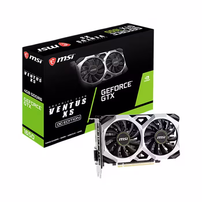 کارت گرافیک GTX 1650 MSI VENTUS XS OC 4GB