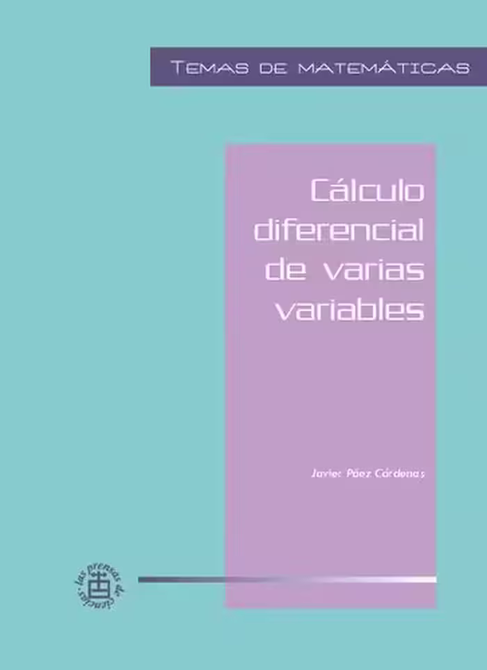 خرید و دانلود نسخه کامل کتاب Calculo diferencial de varias variables.