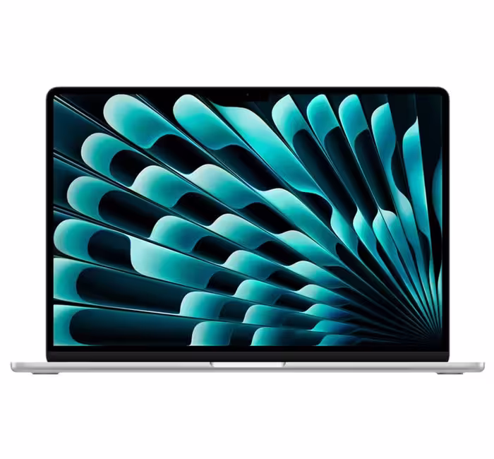لپ تاپ اپل 15.3 اینچی مدل Apple MacBook Air 2023 Silver MQKR3  پردازنده M2 رم 8GB حافظه 256GB SSD