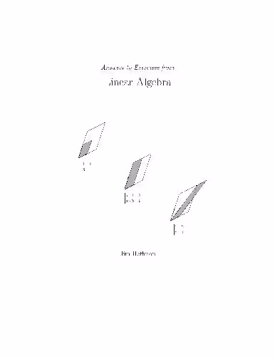خرید و دانلود نسخه کامل کتاب A short linear algebra book (answers)