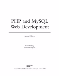 خرید و دانلود نسخه کامل کتاب PHP and MySQL Web Development, Second Edition