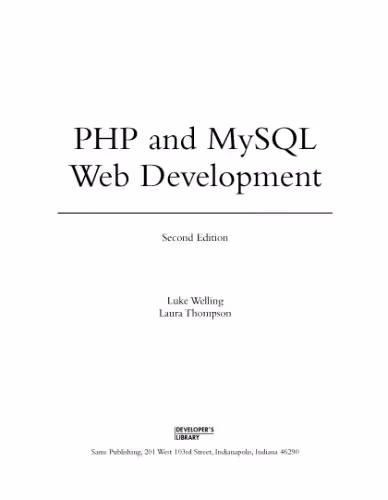 خرید و دانلود نسخه کامل کتاب PHP and MySQL Web Development, Second Edition