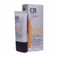 کرم ضد آفتاب پوست دارای لک SPF50 سی بی پاریس 40 میلی لیتری