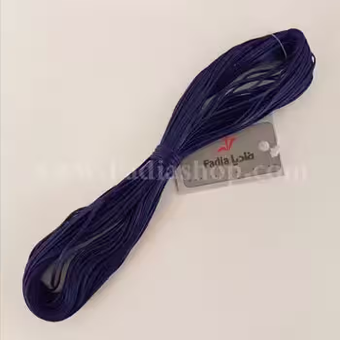 نخ چرم امگا آبی شالی