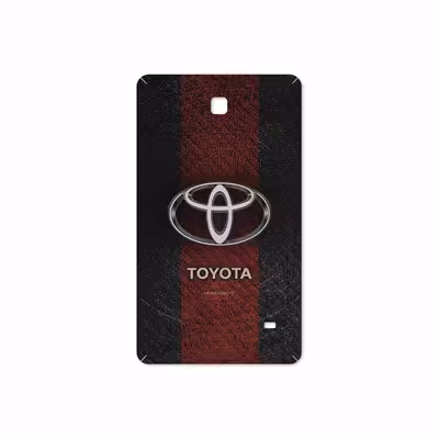 برچسب پوششی ماهوت مدل TOYOTA-Logo مناسب برای تبلت سامسونگ Galaxy Tab 4 7.0 2014 T230