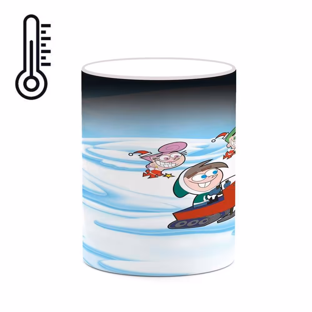ماگ حرارتی کاکتی طرح کارتون The Fairly OddParents مدل mgh23406