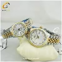 ست ساعت مچی یونیک فول استیل بند رولکسی مدل S513