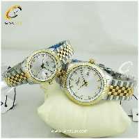 ست ساعت مچی یونیک فول استیل بند رولکسی مدل S513