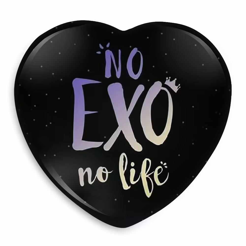 پیکسل خندالو طرح گروه اکسو EXO مدل قلبی کد 1028