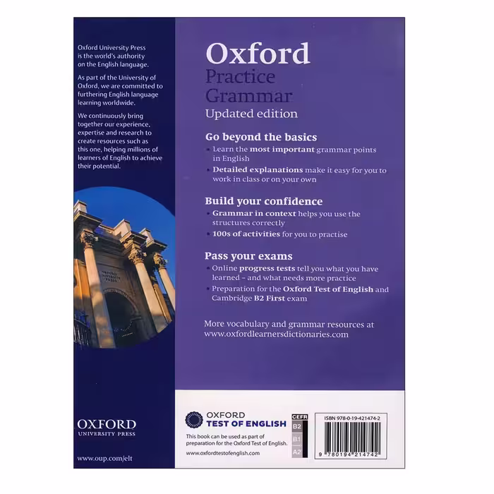 کتاب Oxford Practice Grammar Intermediate Updated Edition اثر John Eastwood انتشارات آرماندیس