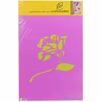شابلون استنسیل 30*40 طرح گل کد G110 مجد