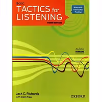 Tactics For Listening Basic 3rd (SB+Worksheets+QR) تکتیکس فور لسینینگ