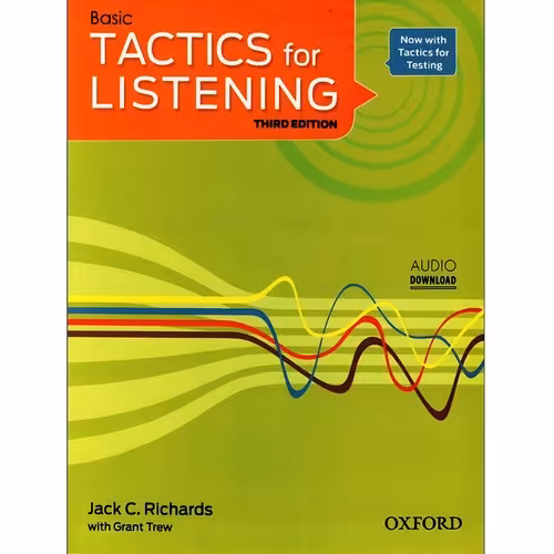 Tactics For Listening Basic 3rd (SB+Worksheets+QR) تکتیکس فور لسینینگ