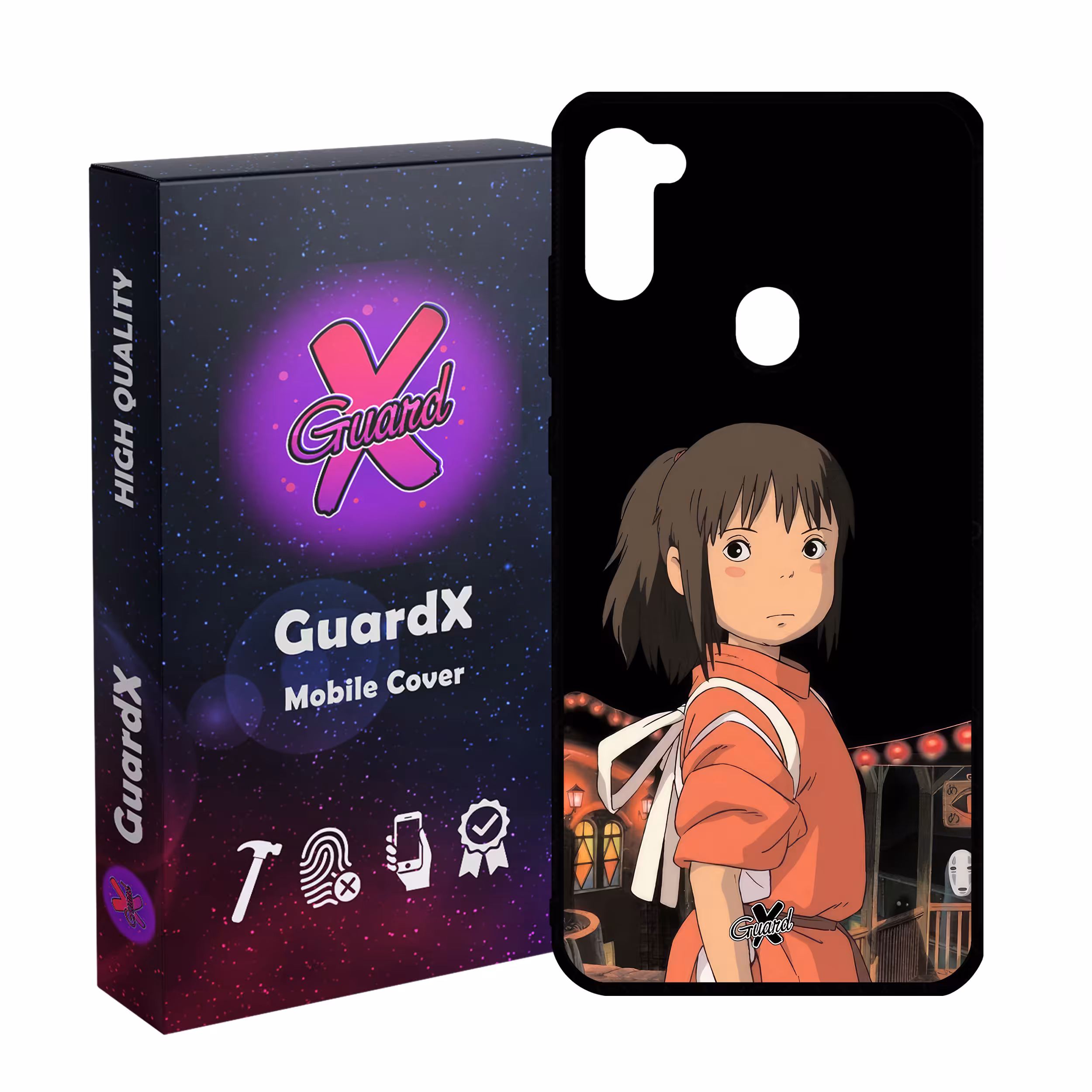 کاور گارد ایکس طرح Spirited Away Anime مدل Glass10574 مناسب برای گوشی موبایل سامسونگ Galaxy A11/M11