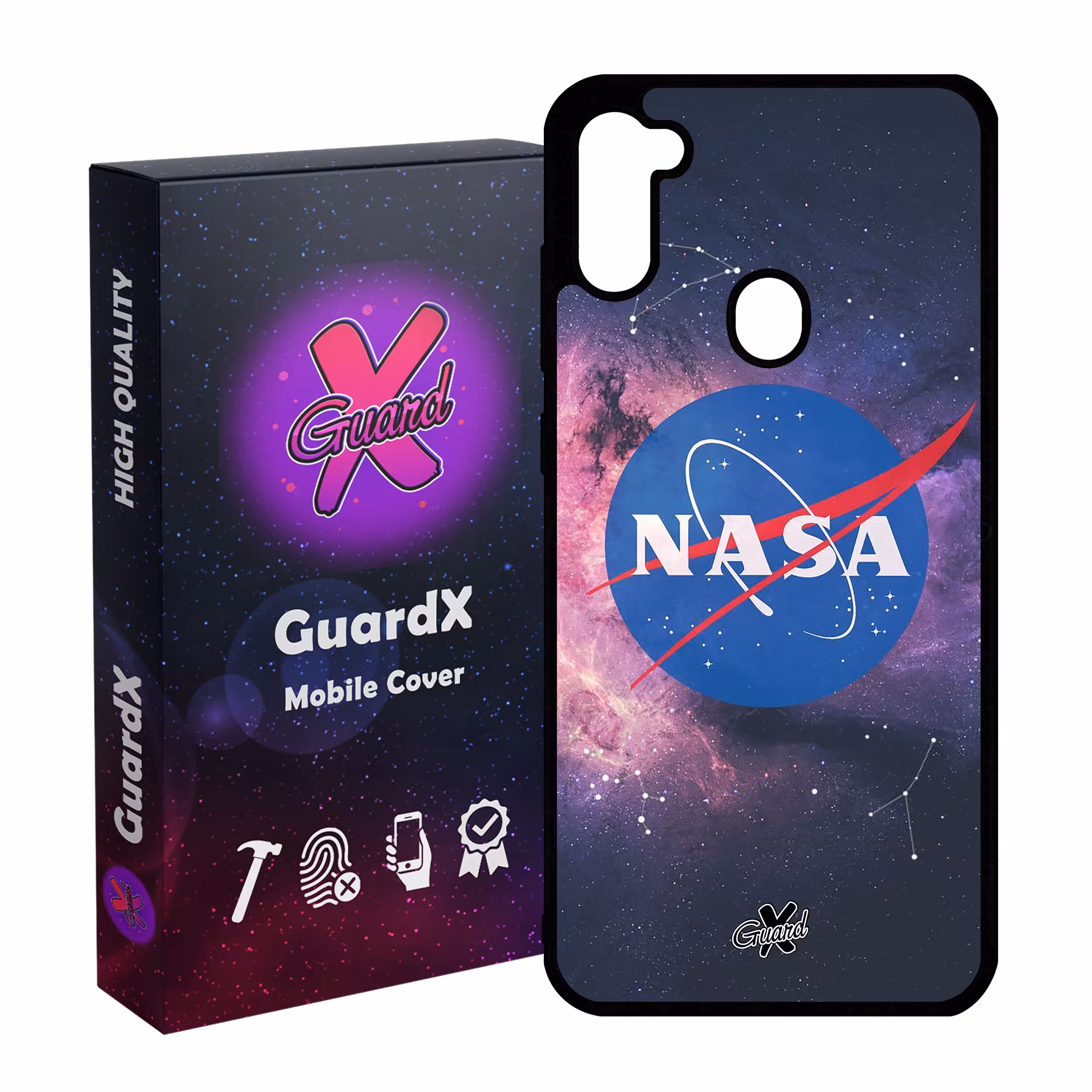 کاور گارد ایکس طرح Nasa مدل Glass10012 مناسب برای گوشی موبایل سامسونگ Galaxy A11 / M11