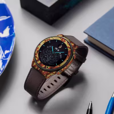 برچسب ماهوت طرح Nastaliq 5 مناسب برای ساعت هوشمند هوآوی Watch GT 2 Pro