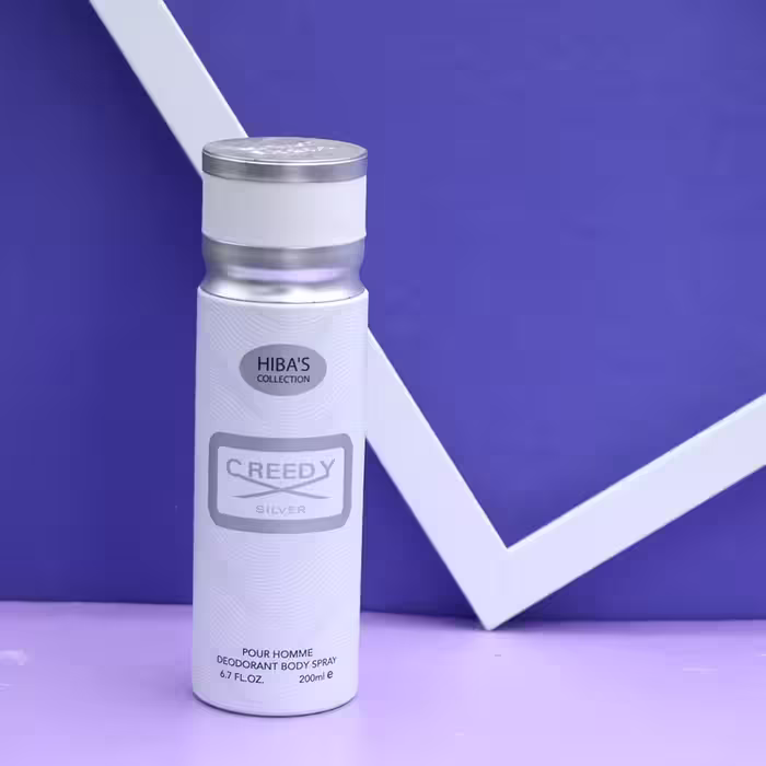 اسپری هیباس CREEDY SILVER HIBA'S حجم 200 میل 91512