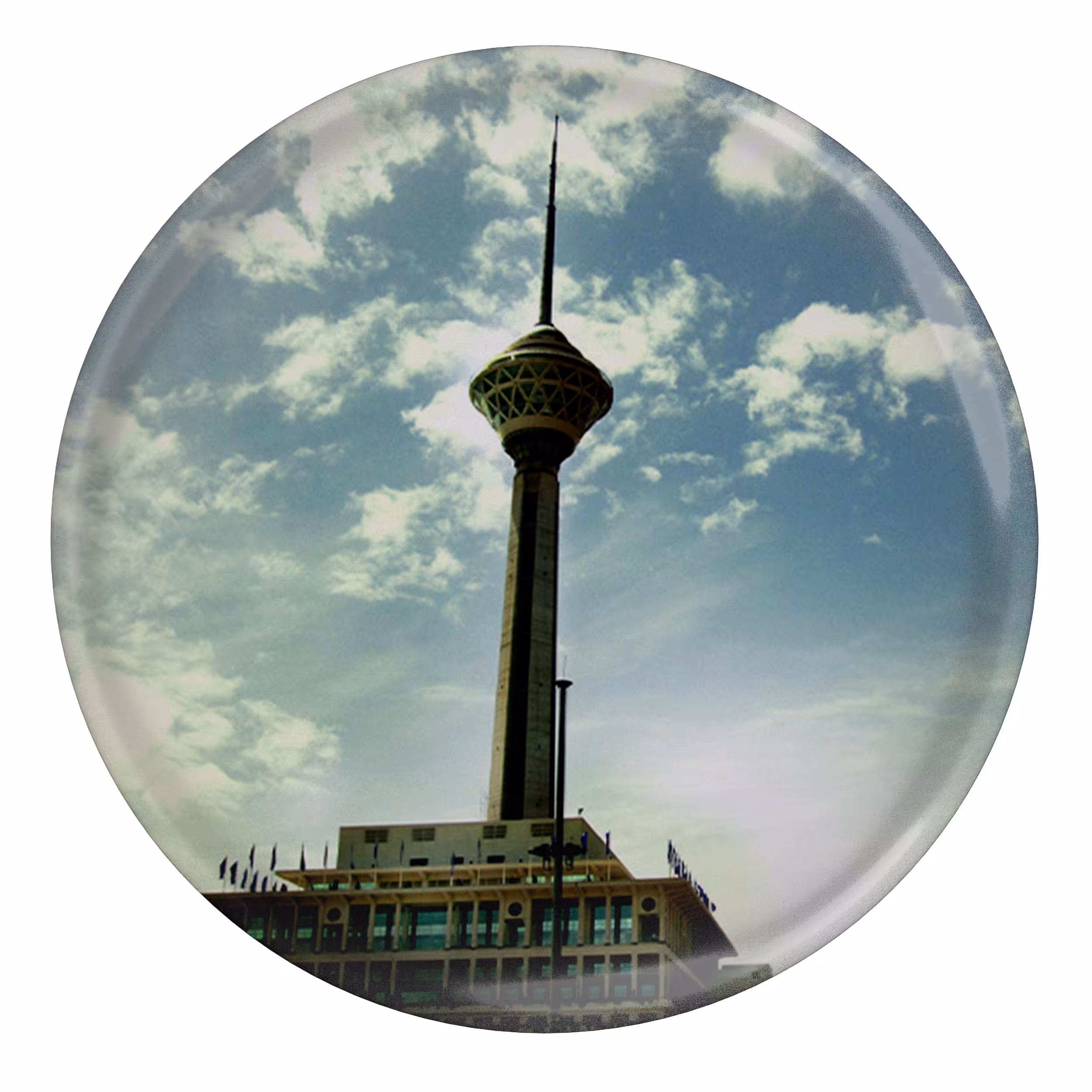 پیکسل طرح برج میلاد تهران مدل S10194