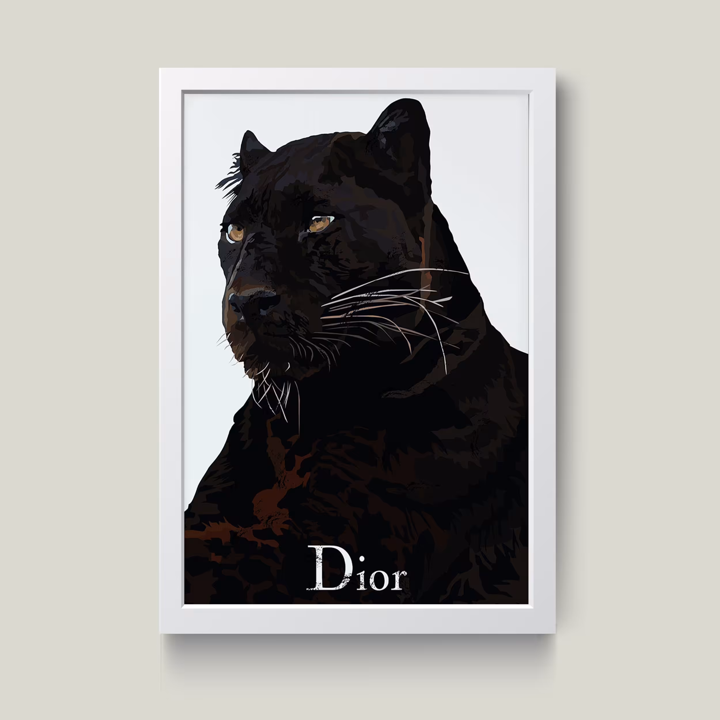 تابلو مدل Black Panther کد m2606-w